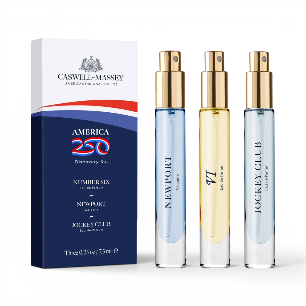 Caswell-Massey America250™ Official Discovery Set · 3 × 7.5 ml