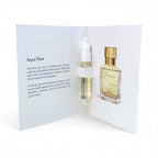 MFK Aqua Vitae genuine sample vial with card