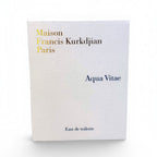 MFK Aqua Vitae sample card