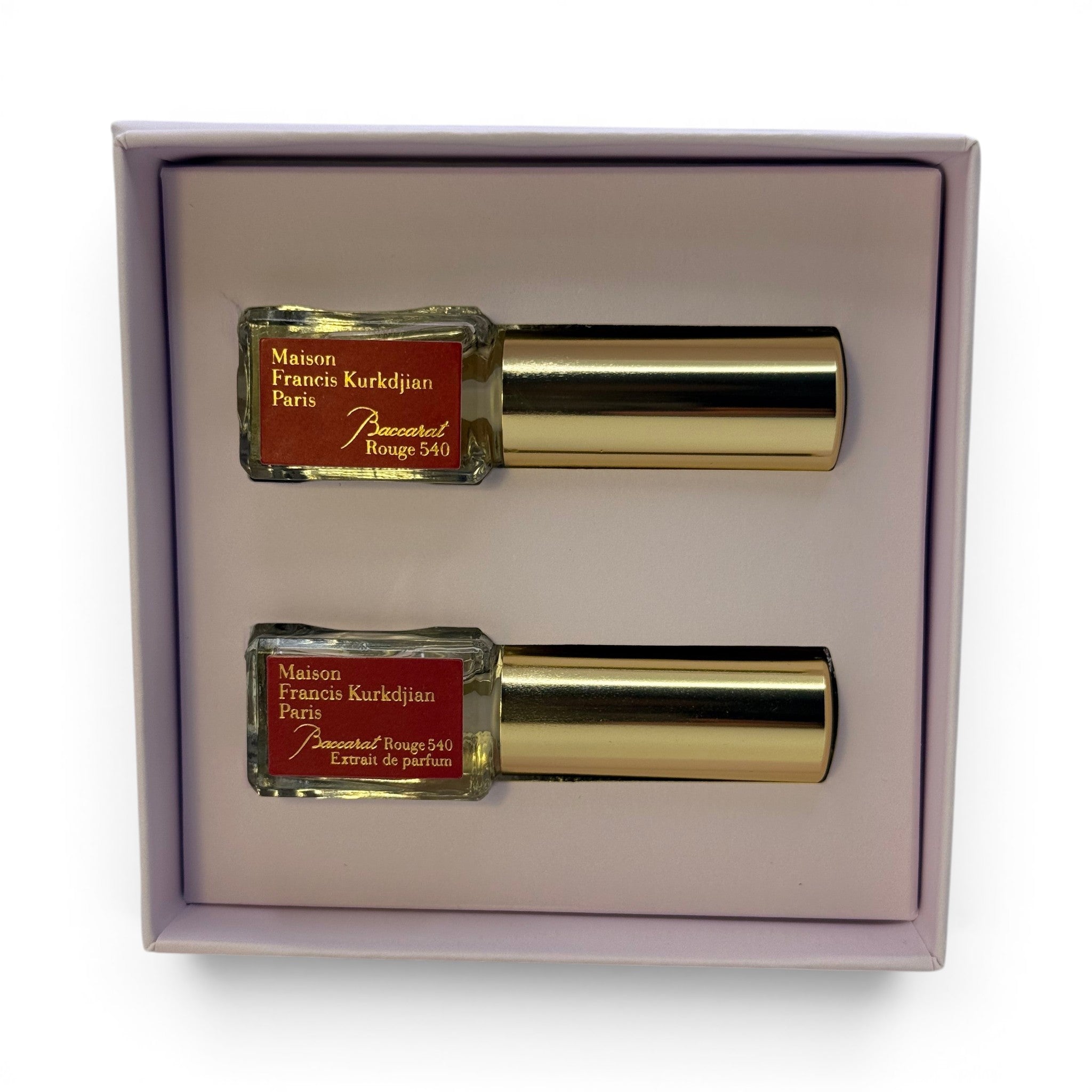 MFK Baccarat Rouge 540 discovery set sprayers