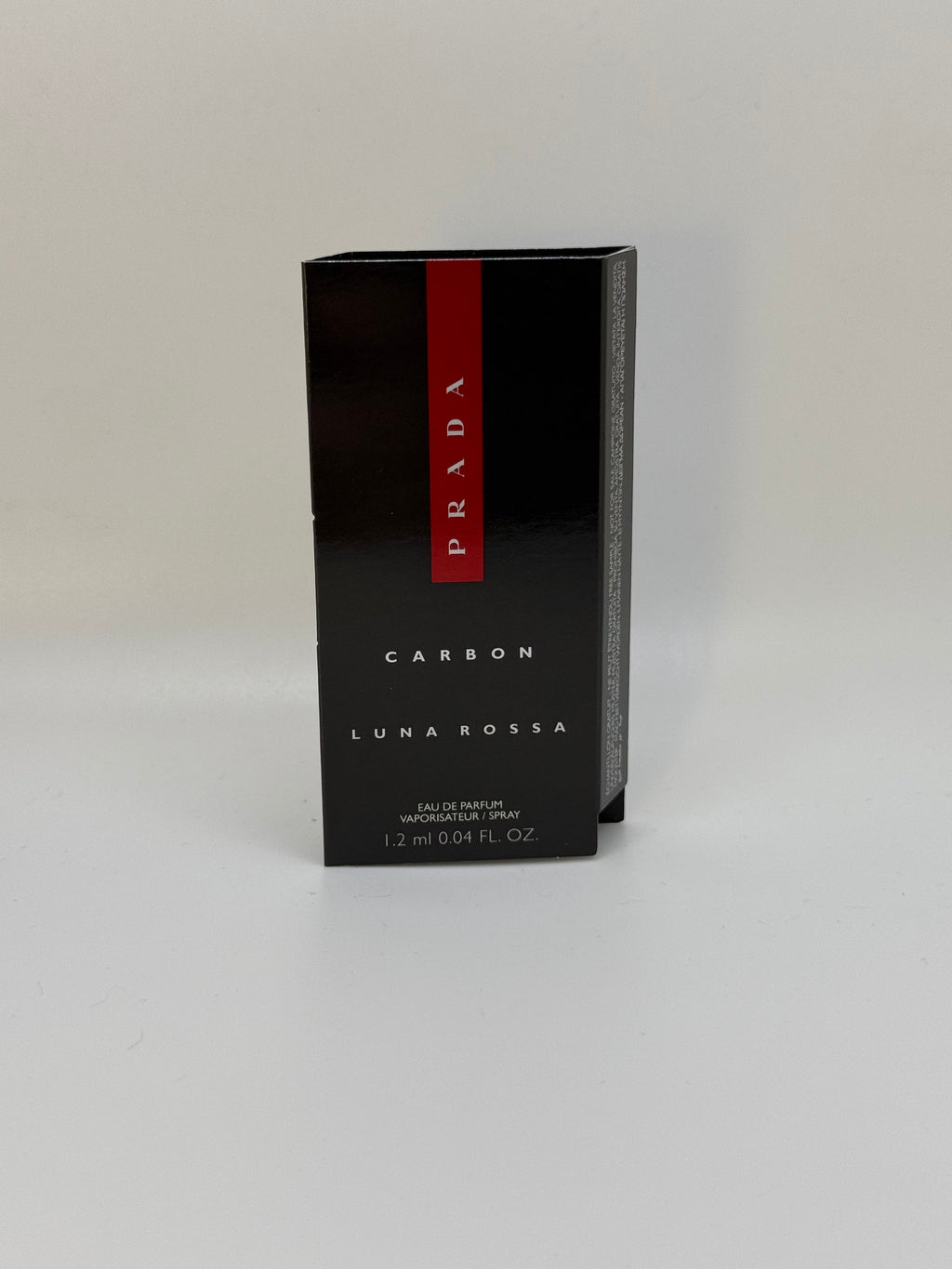 Prada Luna Rossa Carbon genuine sample card