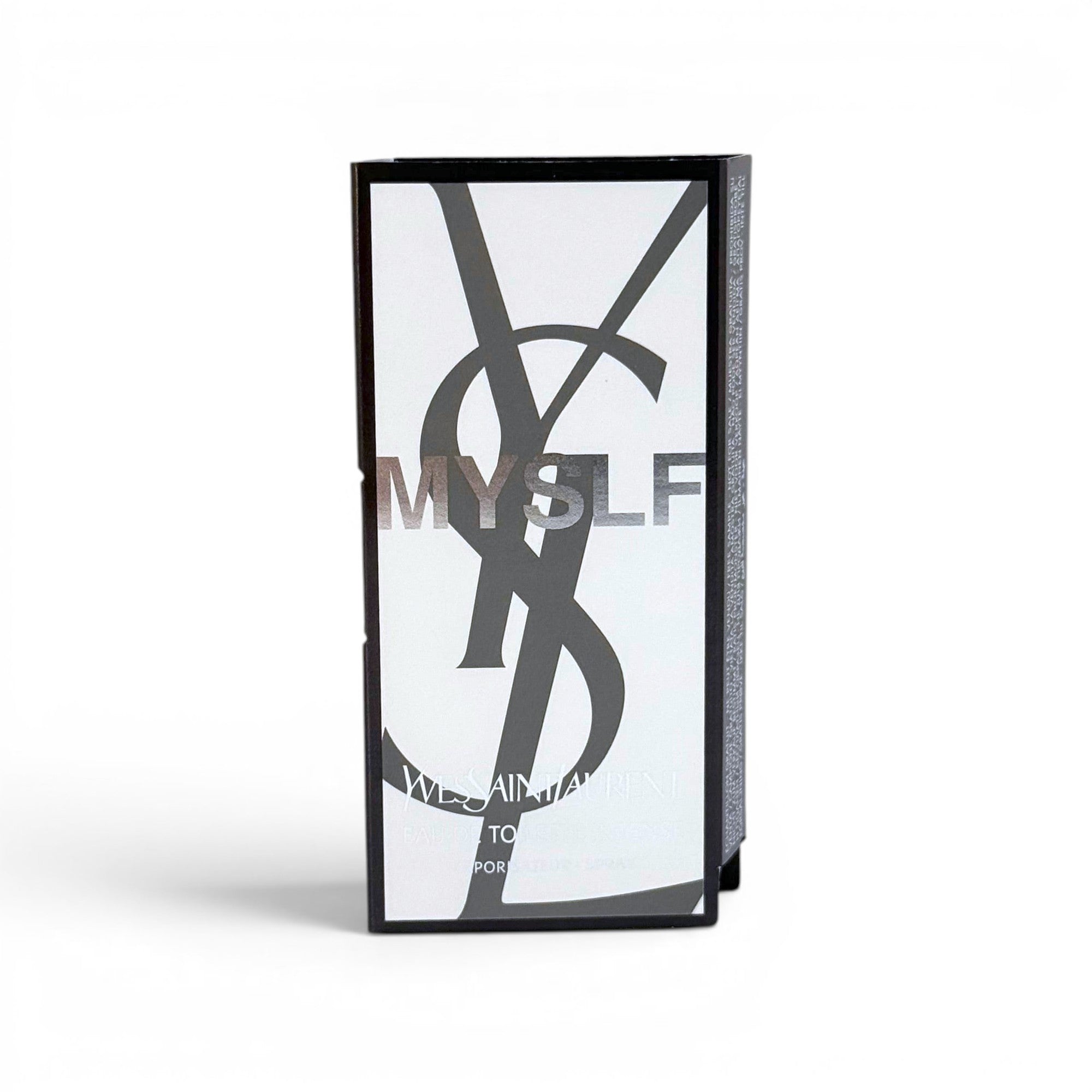 YSL MYSLF sample card front