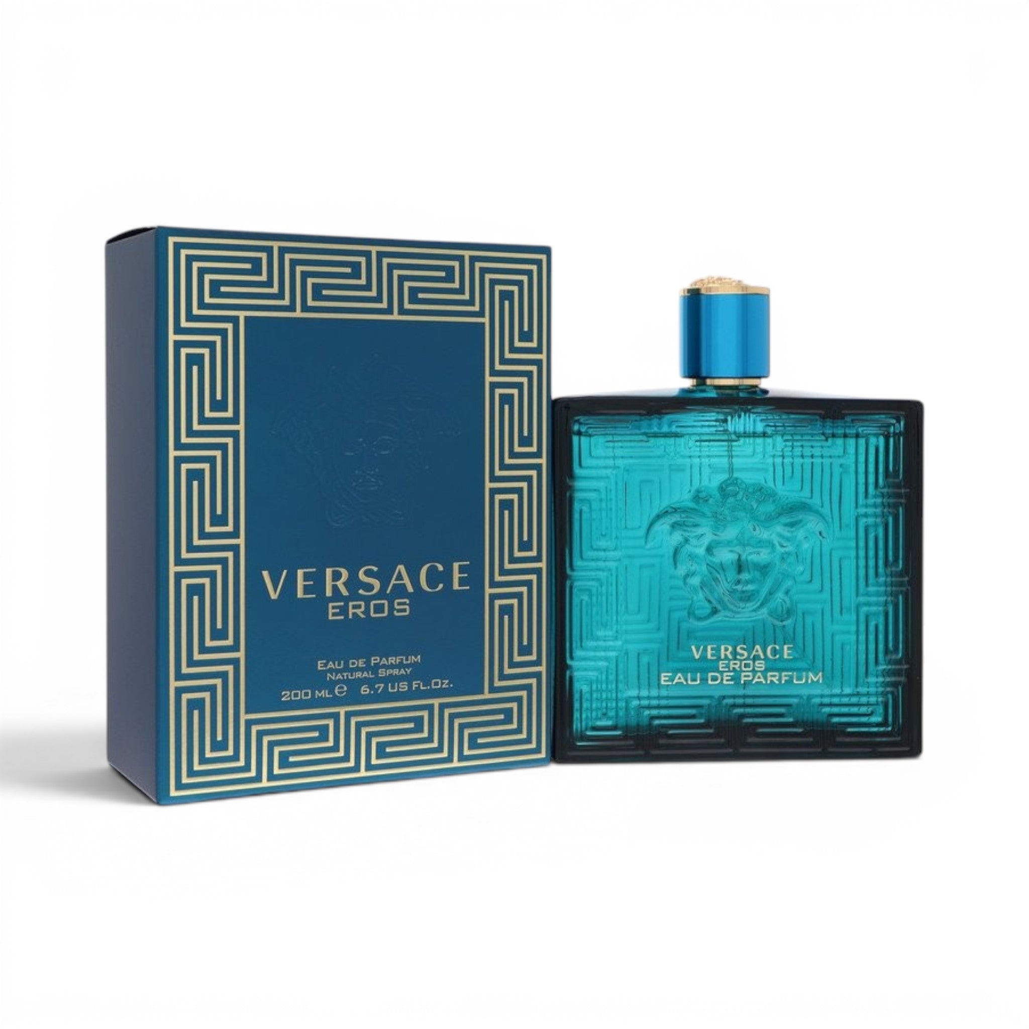 Versace Eros Eau de Parfum 100 ml bottle and box
