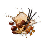 Distiller's Lounge fragrance notes — whiskey, chestnut, vanilla, labdanum
