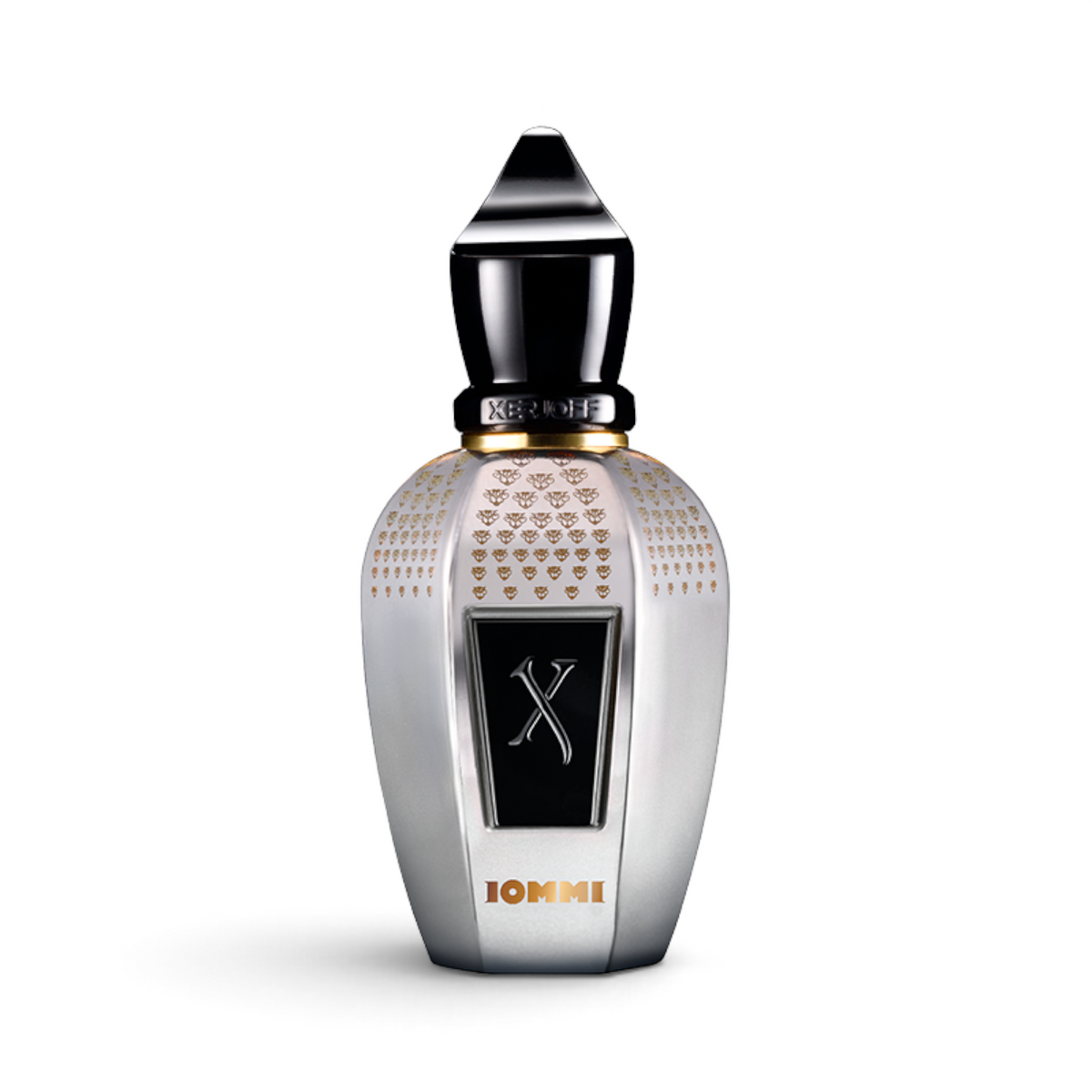 CRYOGEAR decant of Xerjoff Tony Iommi Monkey Special perfume in a metallic silver bottle with black accents