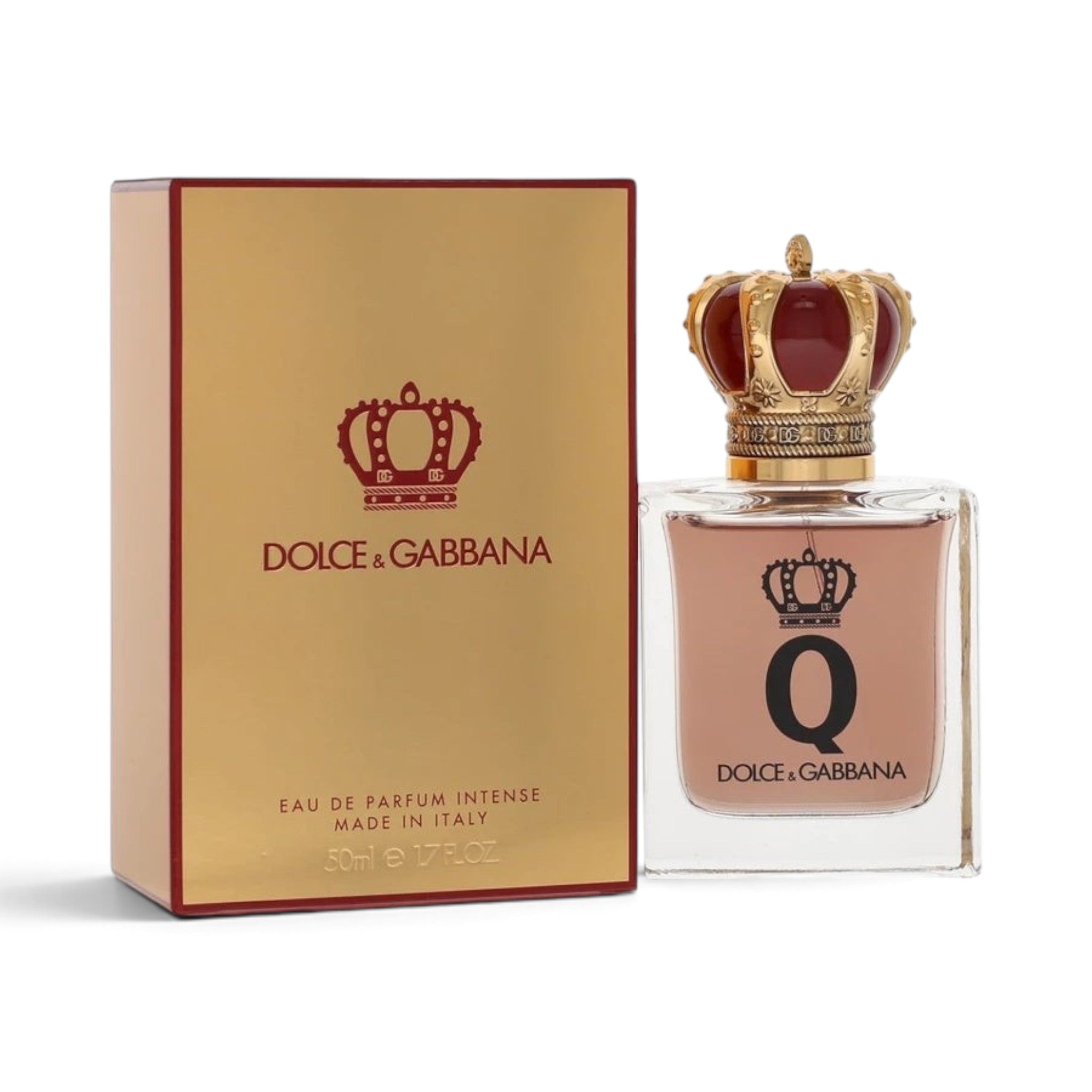 Dolce & Gabbana Q Eau de Parfum Intense 50 ml — sealed bottle with box