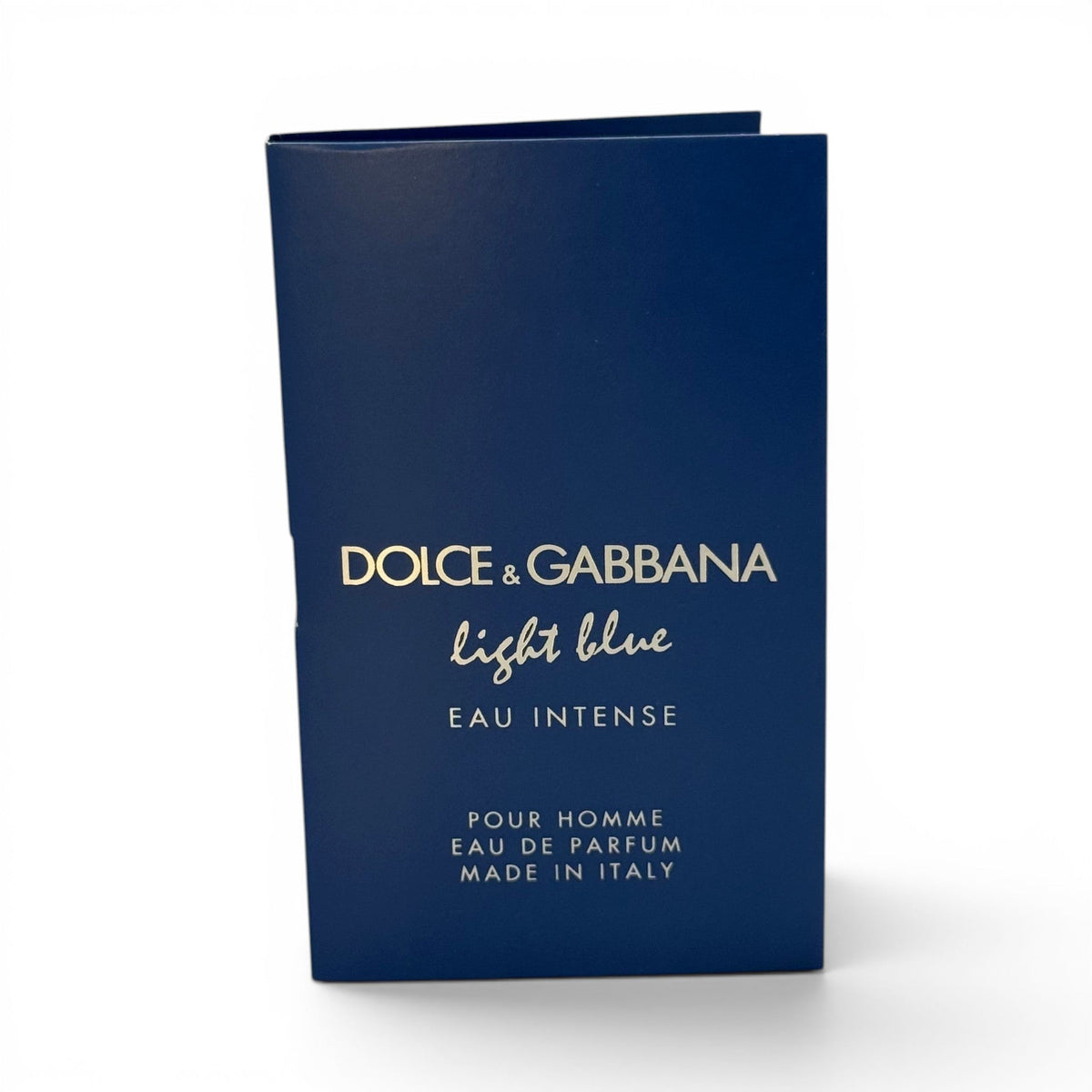 Dolce & Gabbana Light Blue Eau Intense Pour Homme discovery vial 1.5 ml