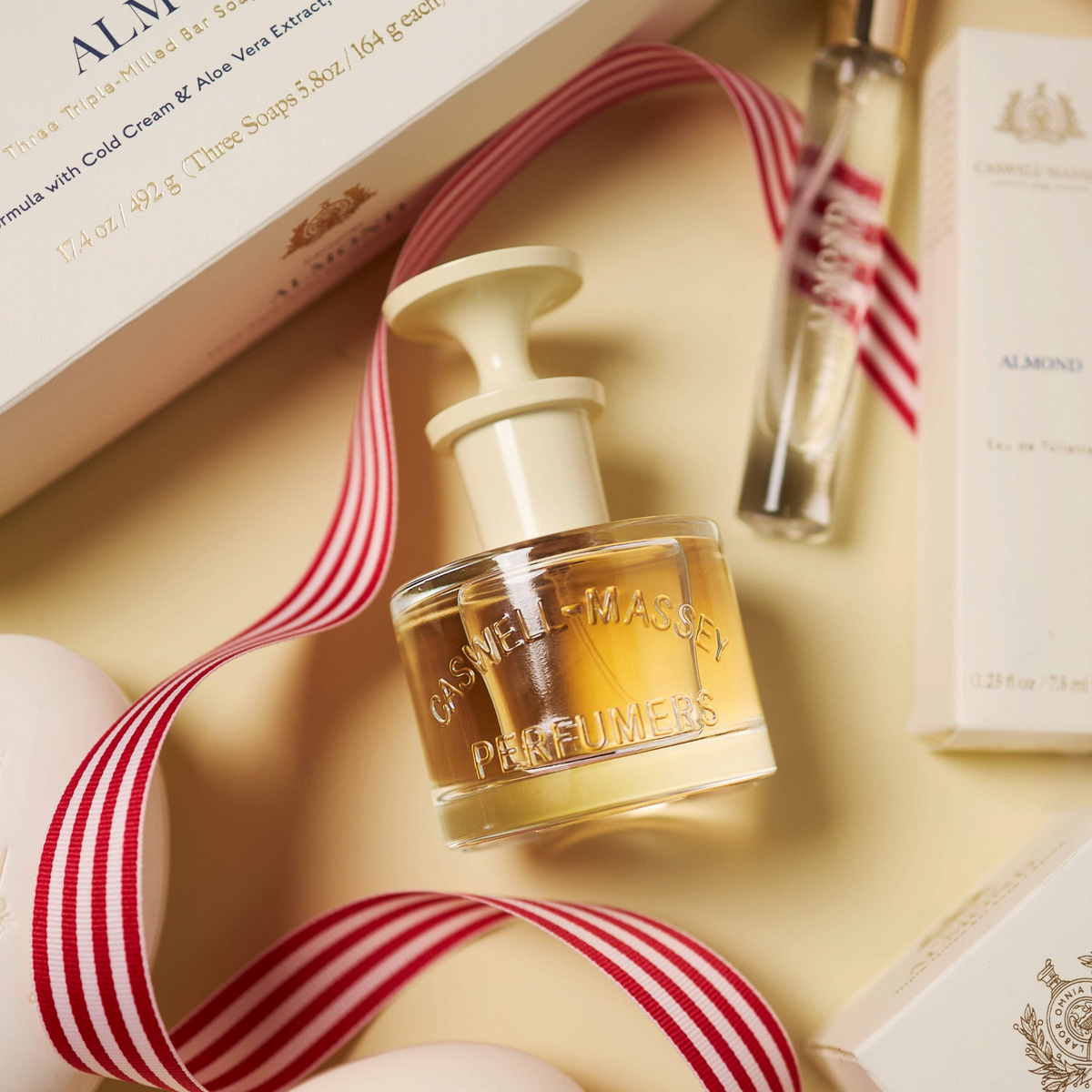 Caswell-Massey Almond Eau de Toilette gift setting