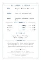 Cryogear scent card back — Silver Mountain Water