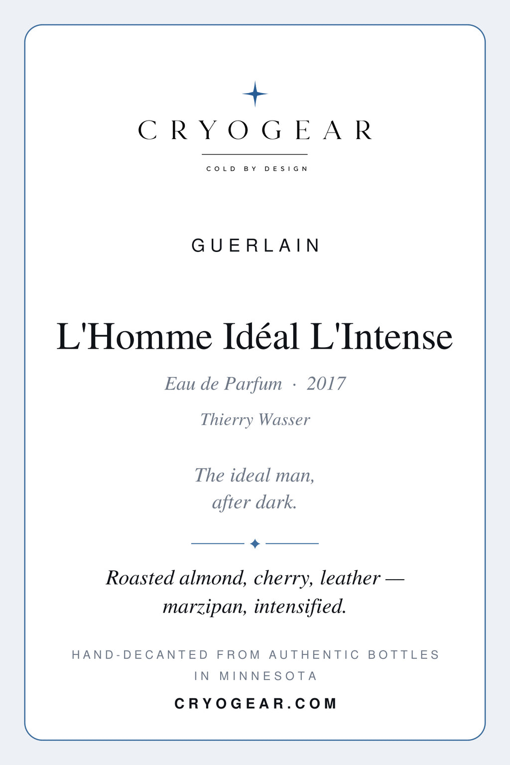 Guerlain L'Homme Idéal L'Intense Eau de Parfum · Decant