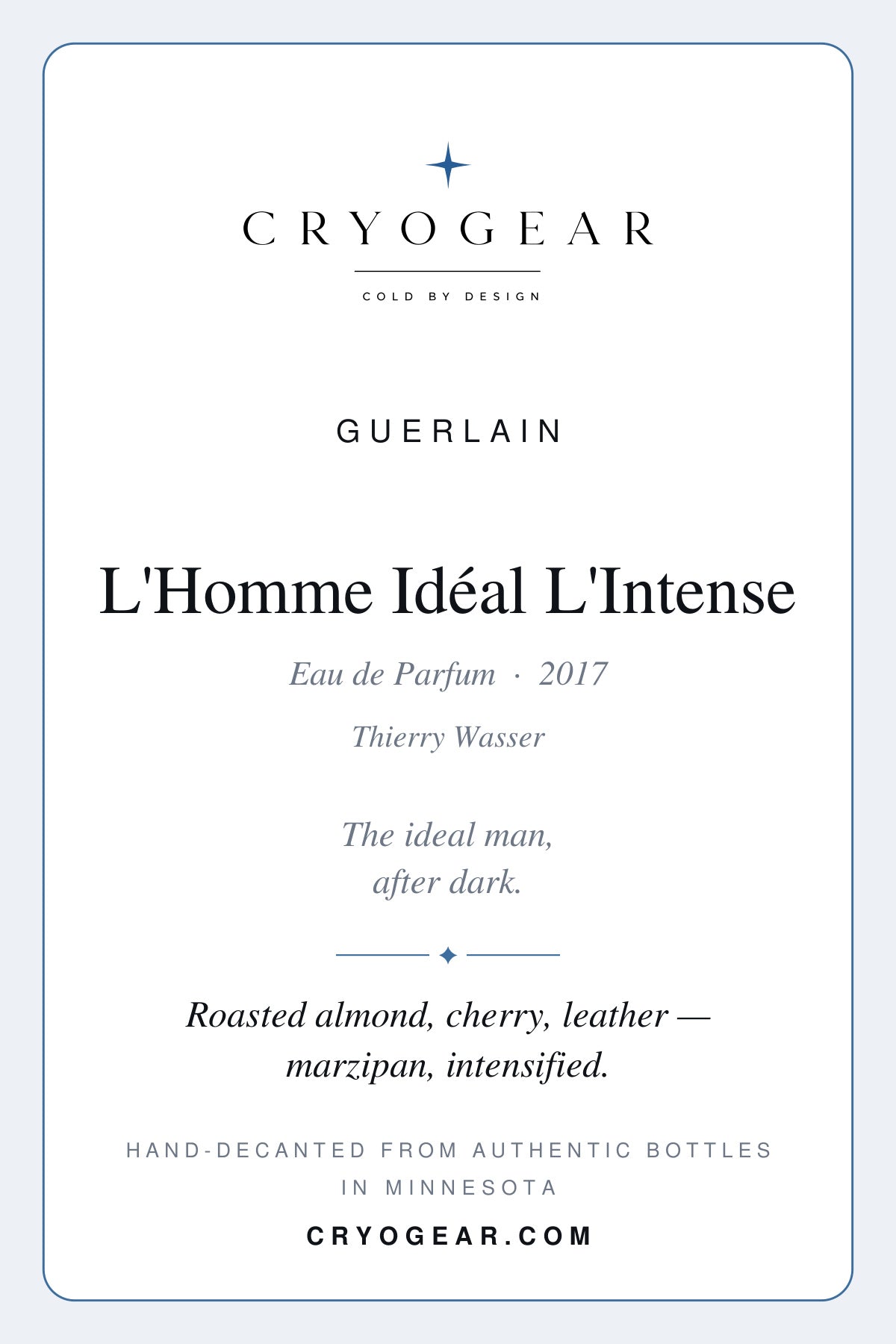 Guerlain L'Homme Idéal L'Intense Eau de Parfum · Decant