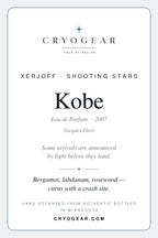 Kobe scent card — front