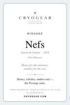 Nishane Nefs scent card — front