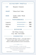 Cryogear scent card back — Tobacco 01