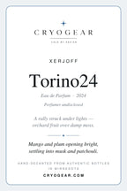CryoGear scent card front — Xerjoff Torino24