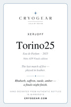Cryogear scent card front — Torino25