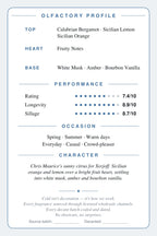 Cryogear scent card back — Erba Pura