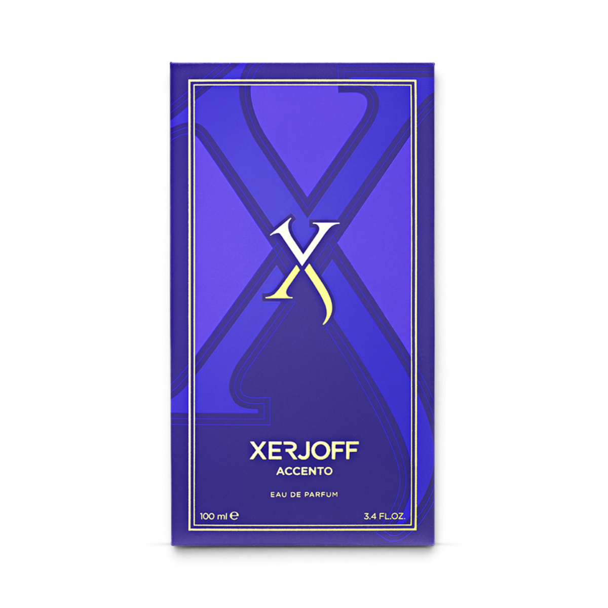Xerjoff Accento Eau de Parfum 100 ml with box — decant source bottle